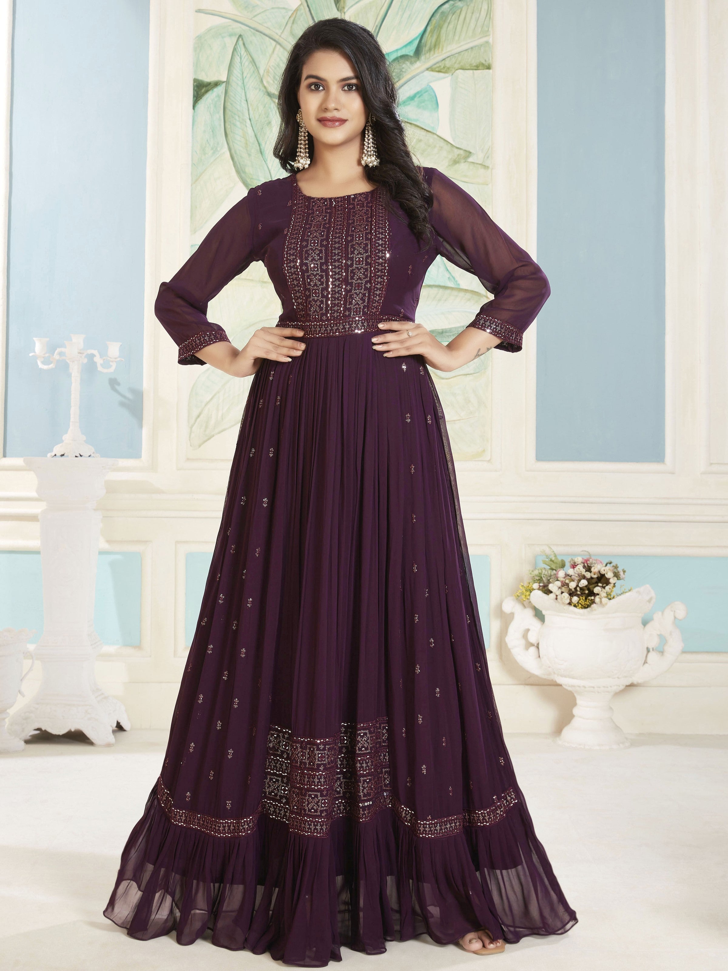 Semi-automatic Ladies Premium Viscous Silk Fancy Kurti at Best Price in  Surat | H K Fashion
